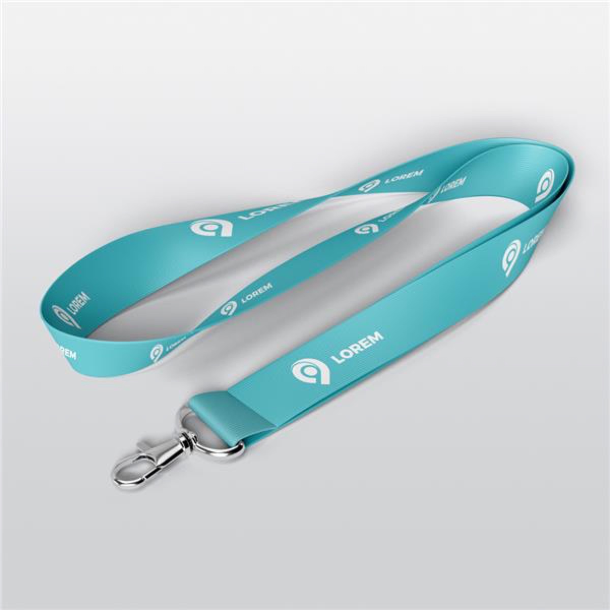 Boyun Askı Ipi Imalatı - Firma Logo Baskılı