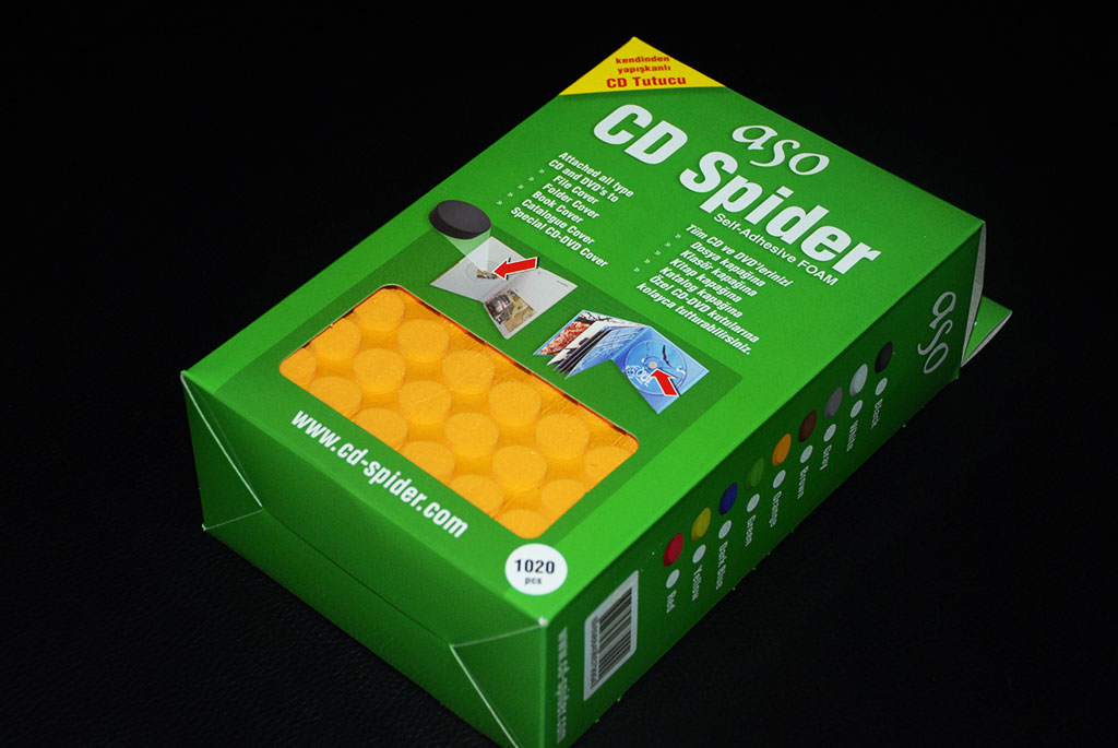 CD Tutucu, EVA veya Köpük CD Tutucu, CD Süngeri, CD Spider