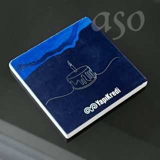 Baskılı Taş Bardak Altı